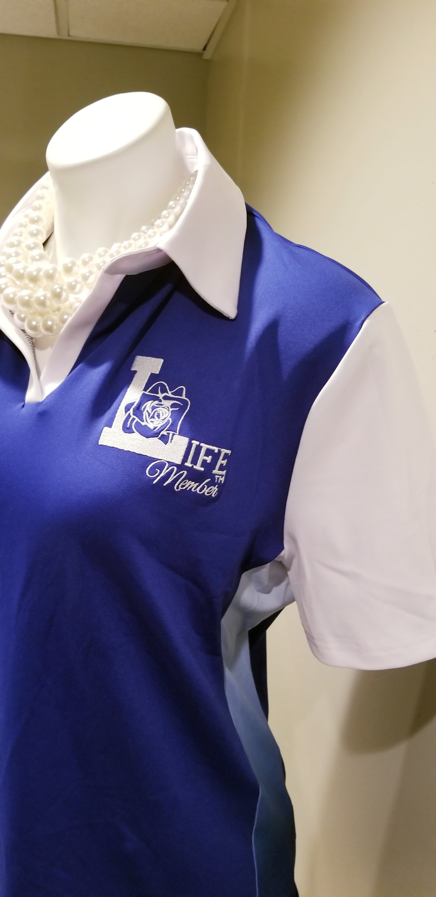 Life Member Ombre Two Tone Polo