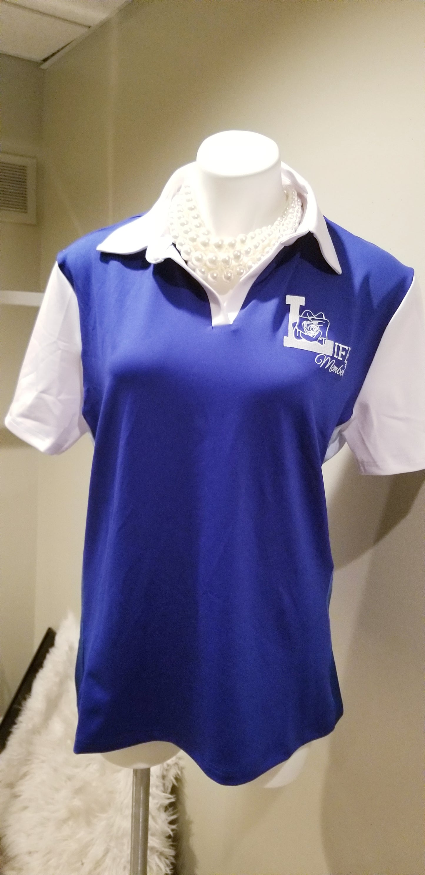 Life Member Ombre Two Tone Polo