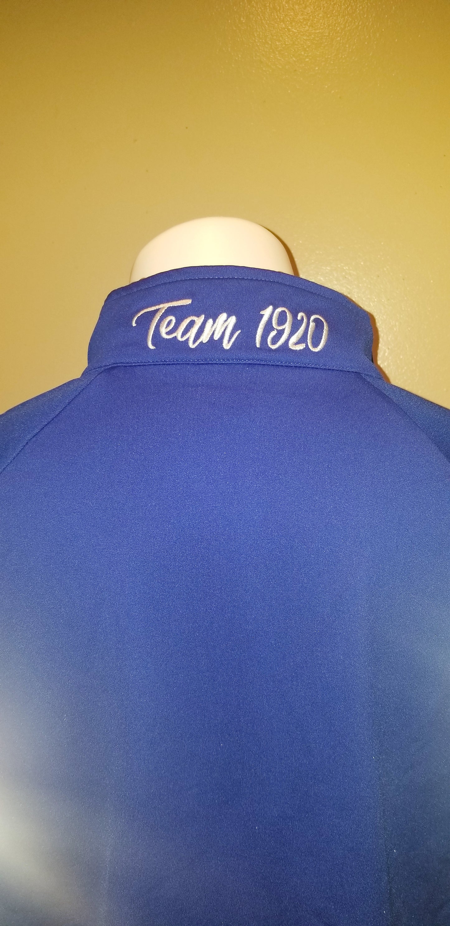 Zeta Blue 3/4 Zip Shirt w/Reflectors