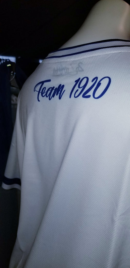 White Short Sleeve Zeta Jersey