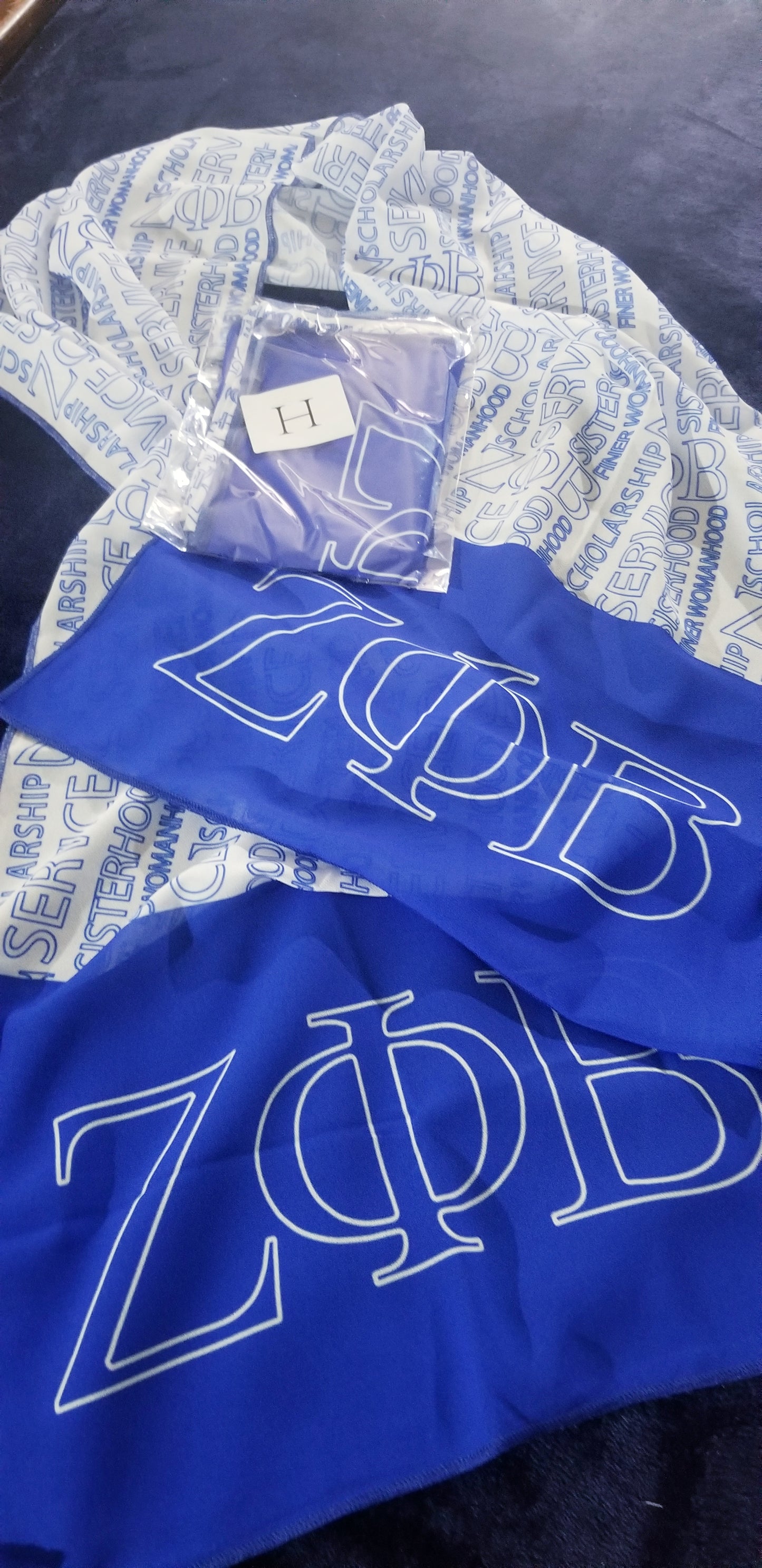 "2022" Stand-Out Principles Chiffon Scarf