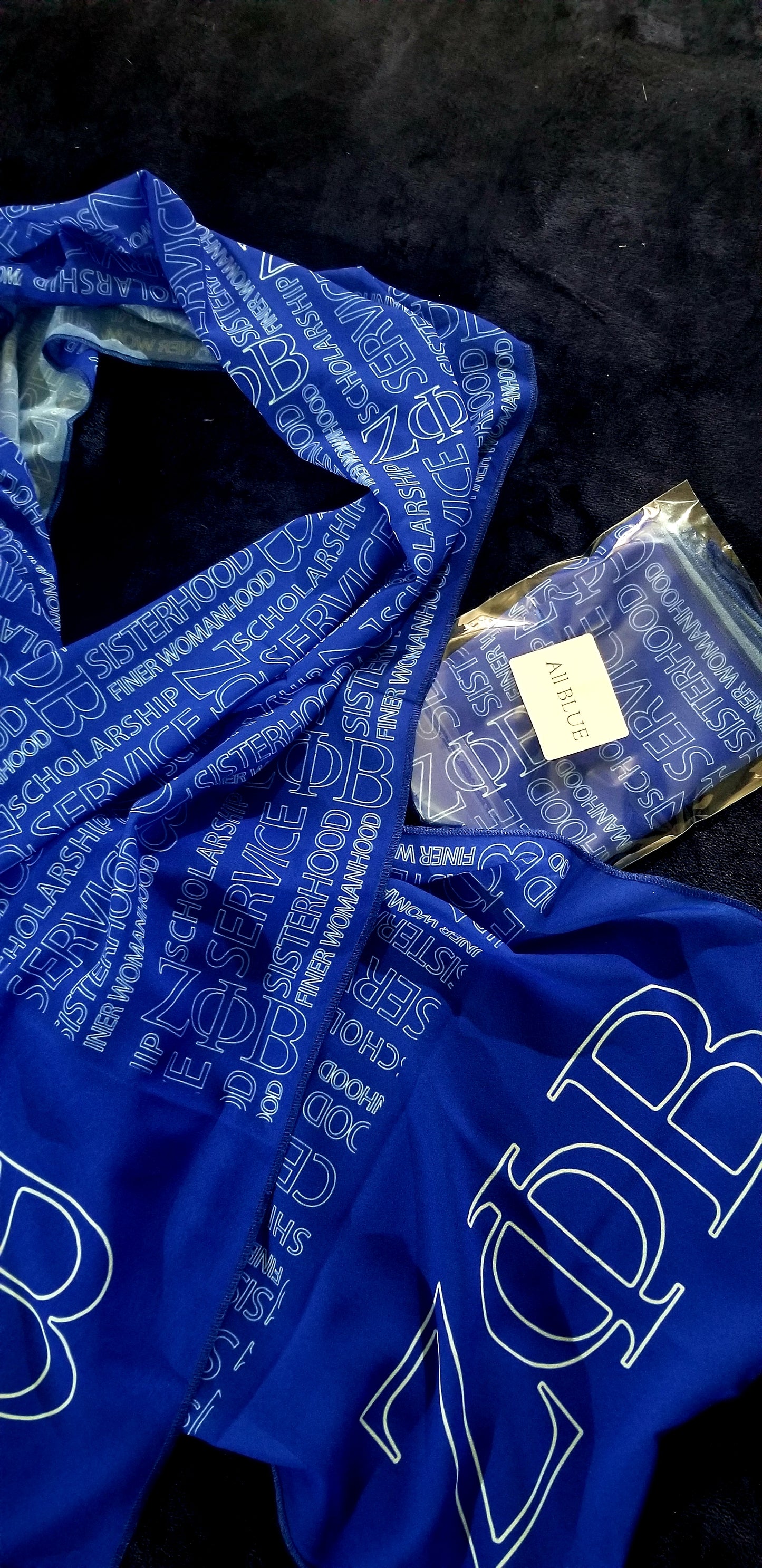 "2022" Stand-Out Principles Chiffon Scarf