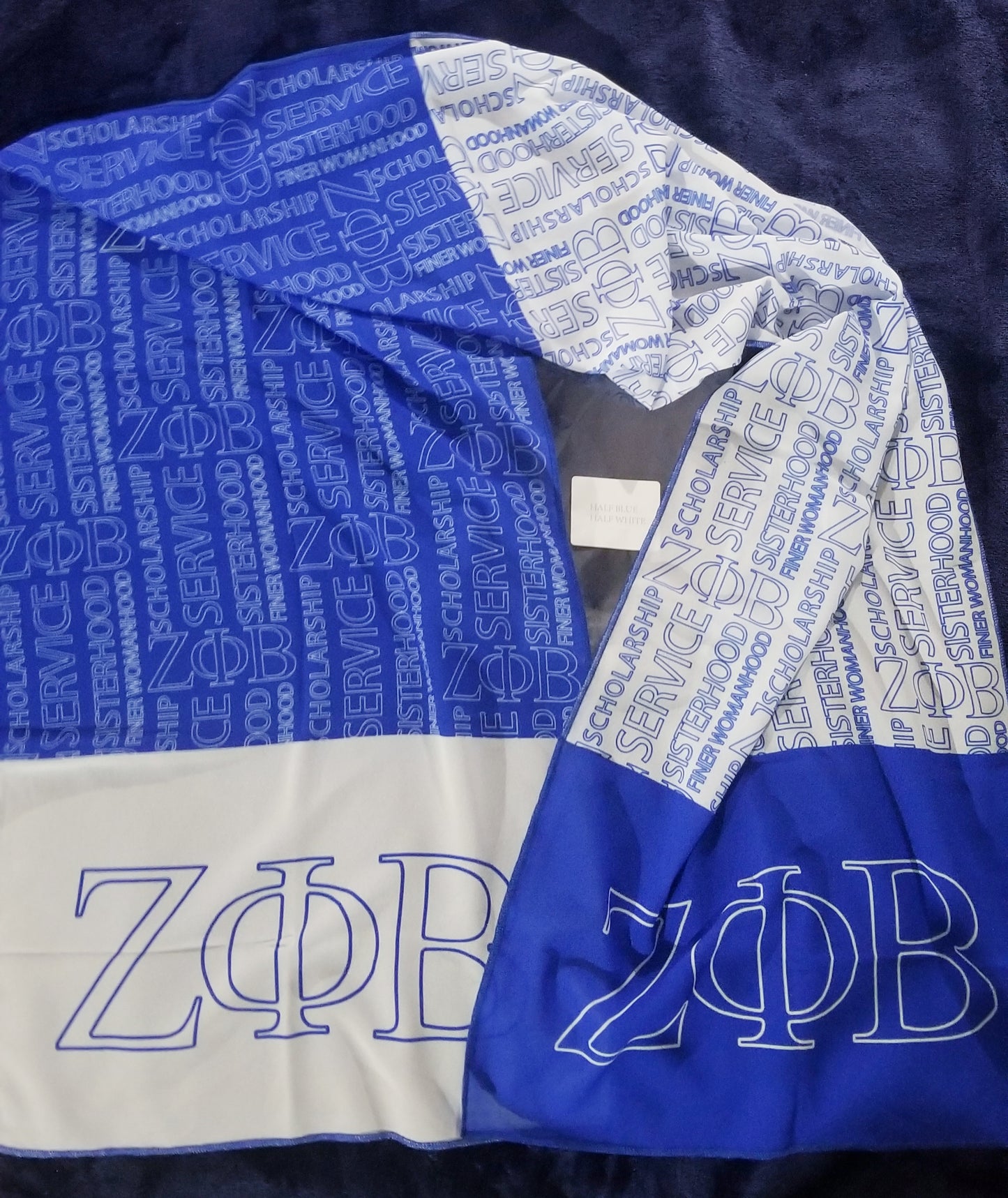 "2022" Stand-Out Principles Chiffon Scarf