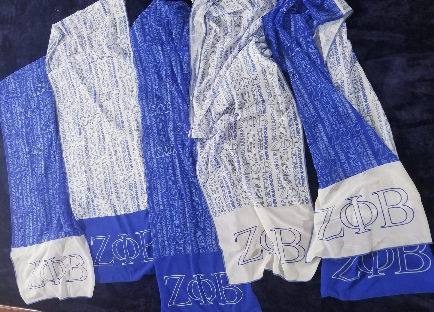 "2022" Stand-Out Principles Chiffon Scarf