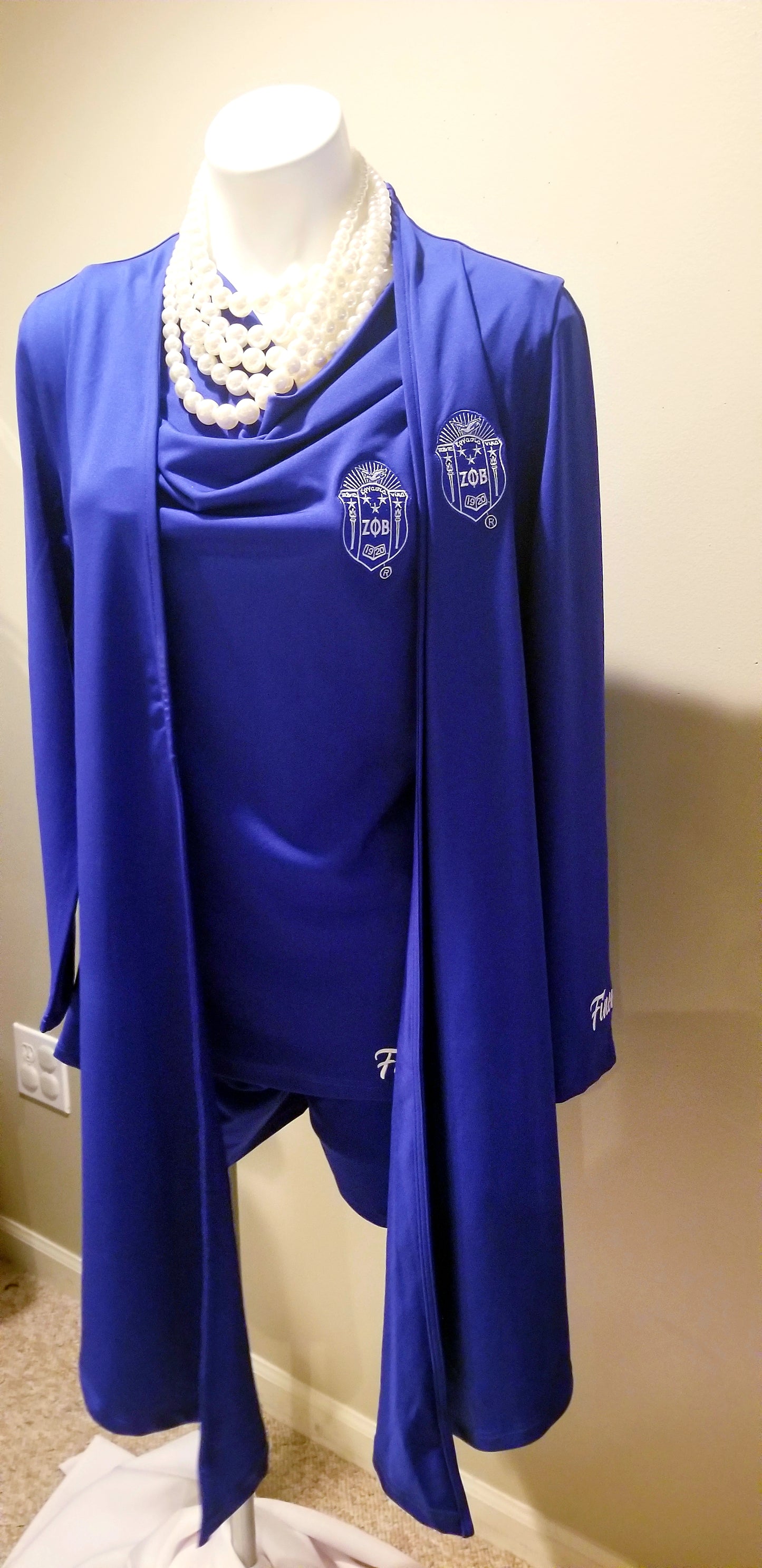 Finer "Shield" Business Twin Set (ROYAL)