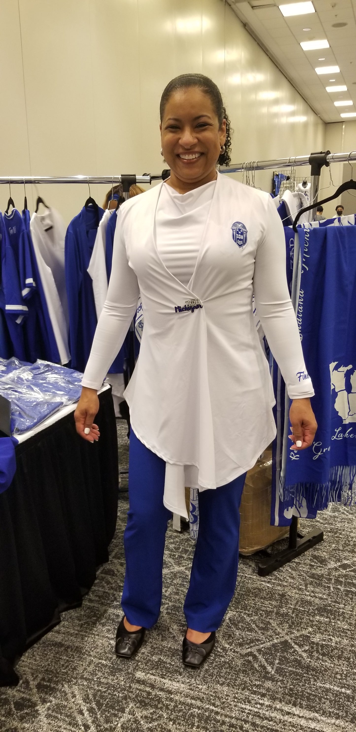 Finer "Shield" Business Twin Set (WHITE)
