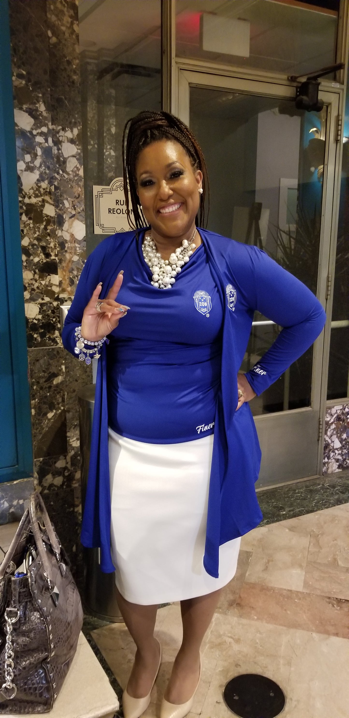 Finer "Shield" Business Twin Set (ROYAL)