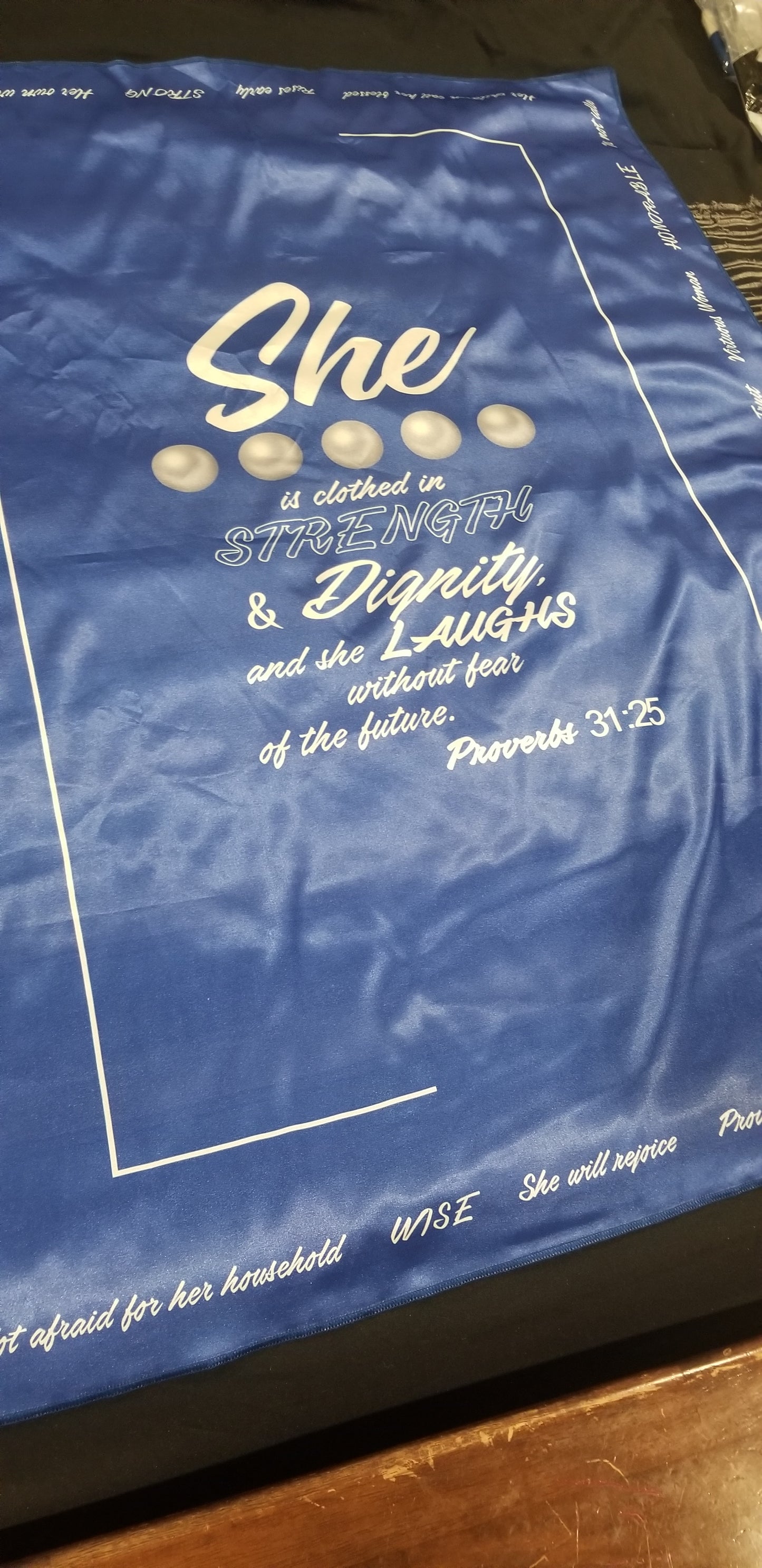 "She" Zeta Lap Cloth