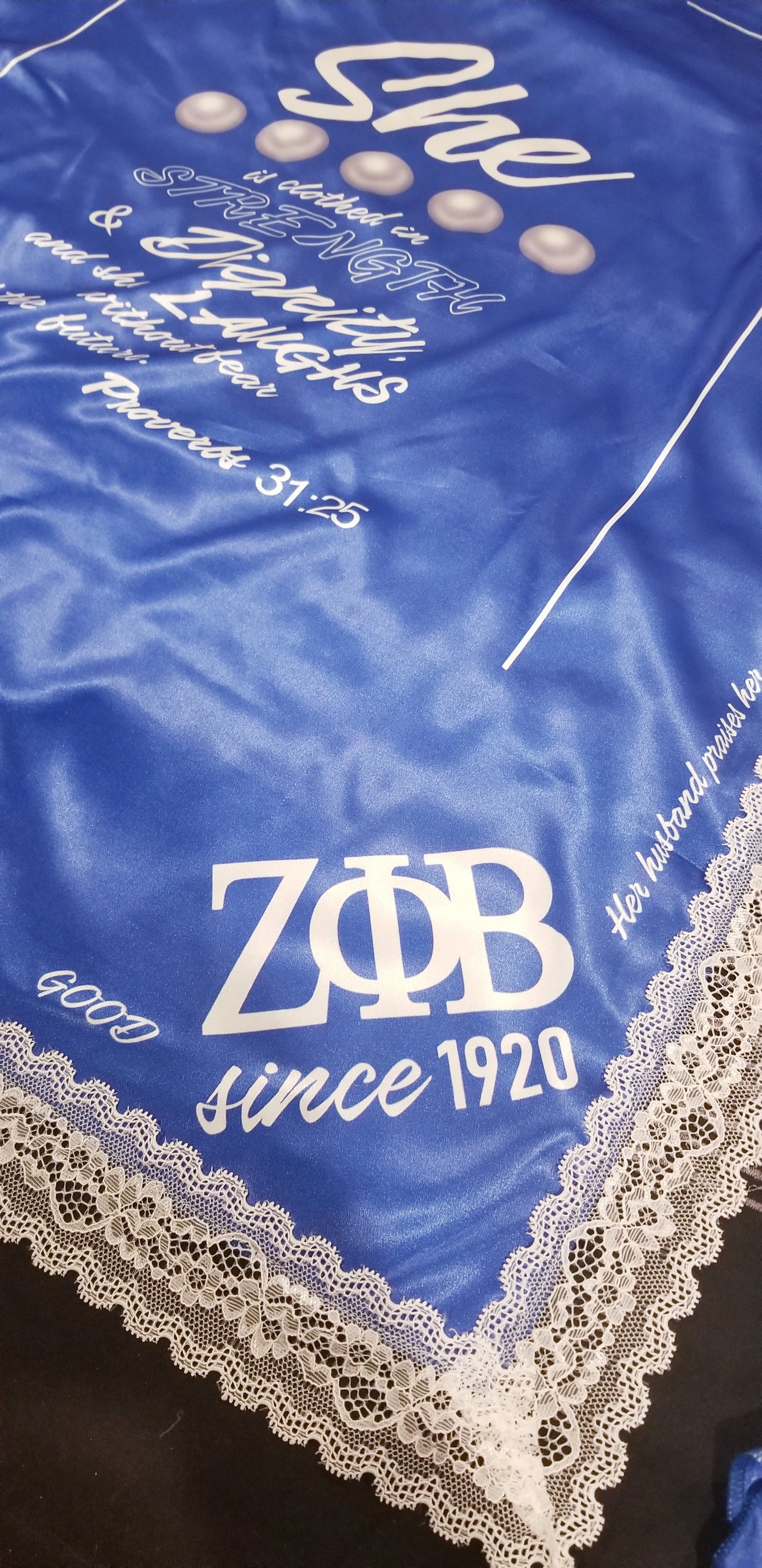 "She" Zeta Lap Cloth