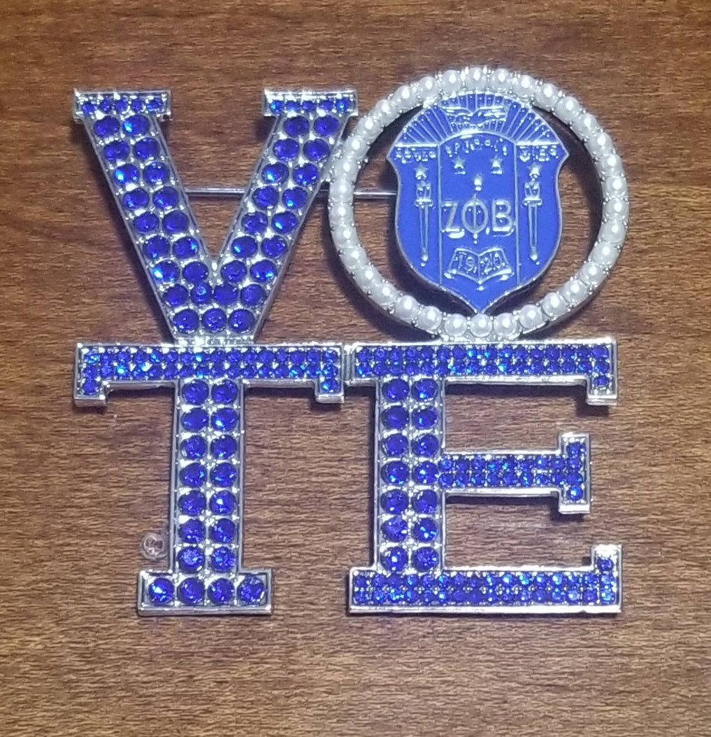 VOTE Zeta Pin