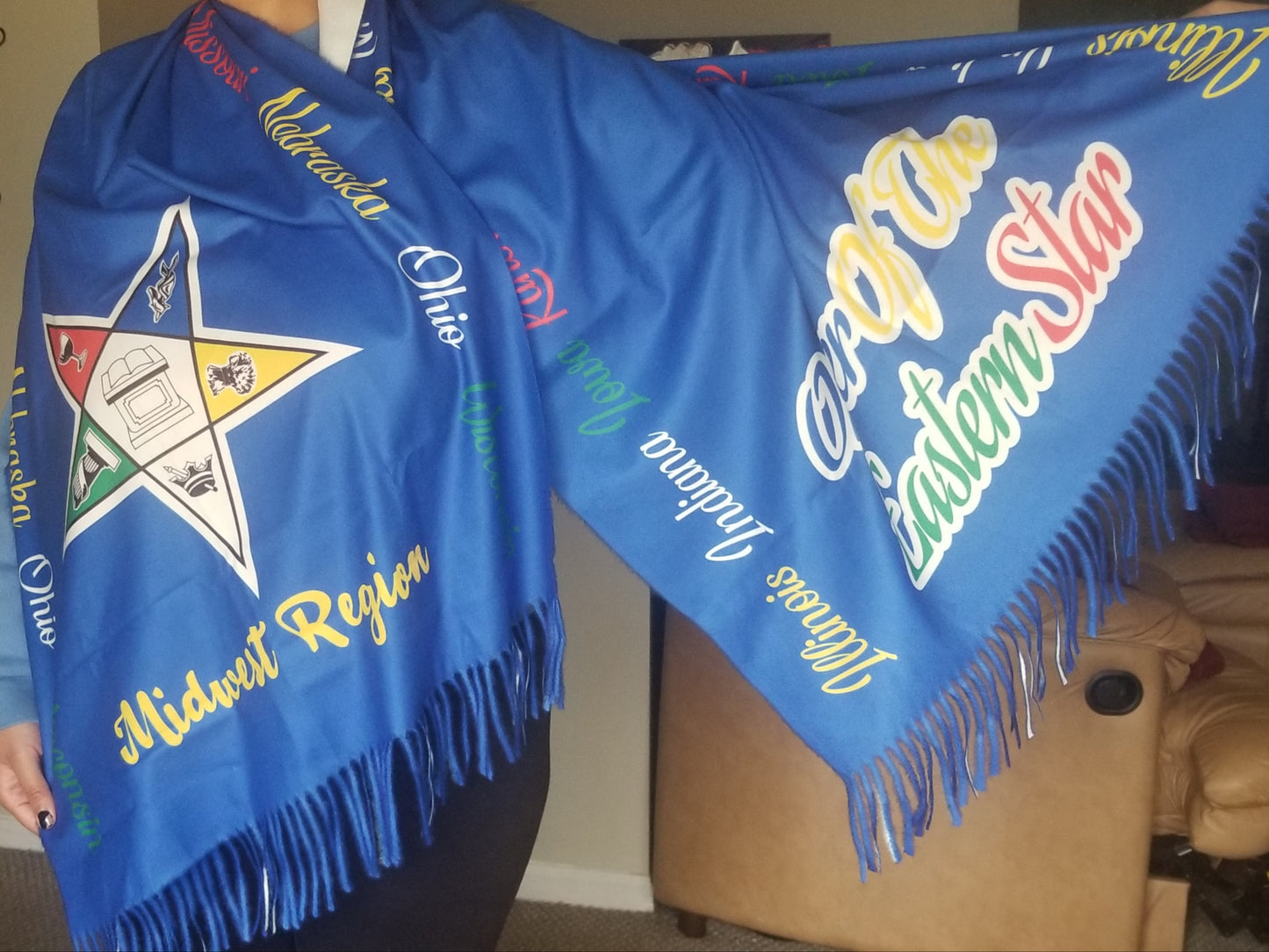 OES Midwest Region Shawl