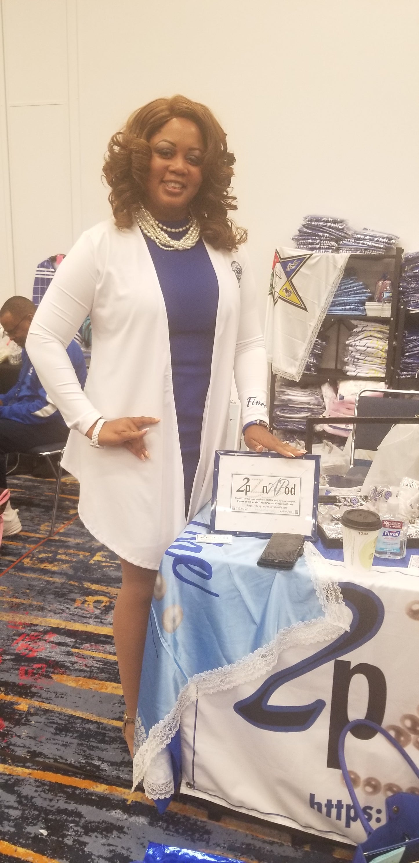 Finer "Shield" Business Twin Set (WHITE)
