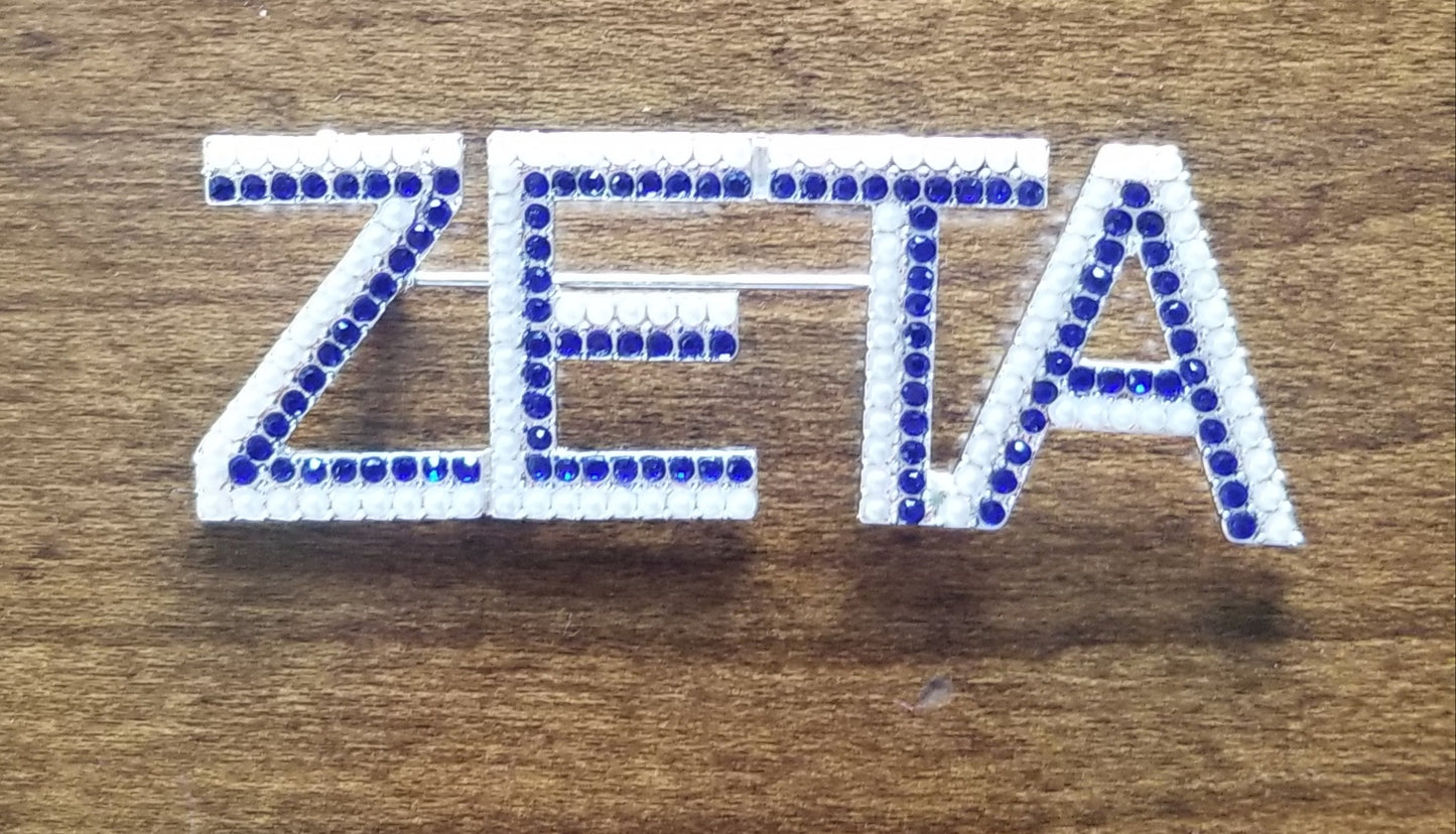 ZETA Pearl Brooch