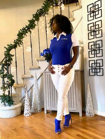 Ombre Two Tone Polo Shirt