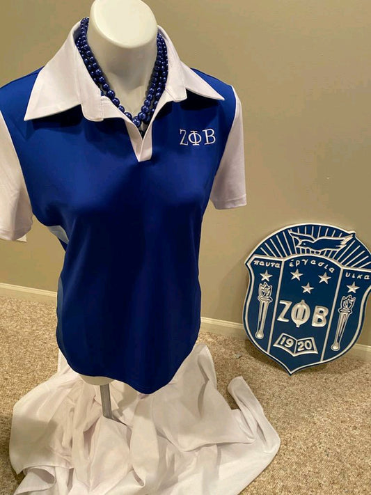 Ombre Two Tone Polo Shirt