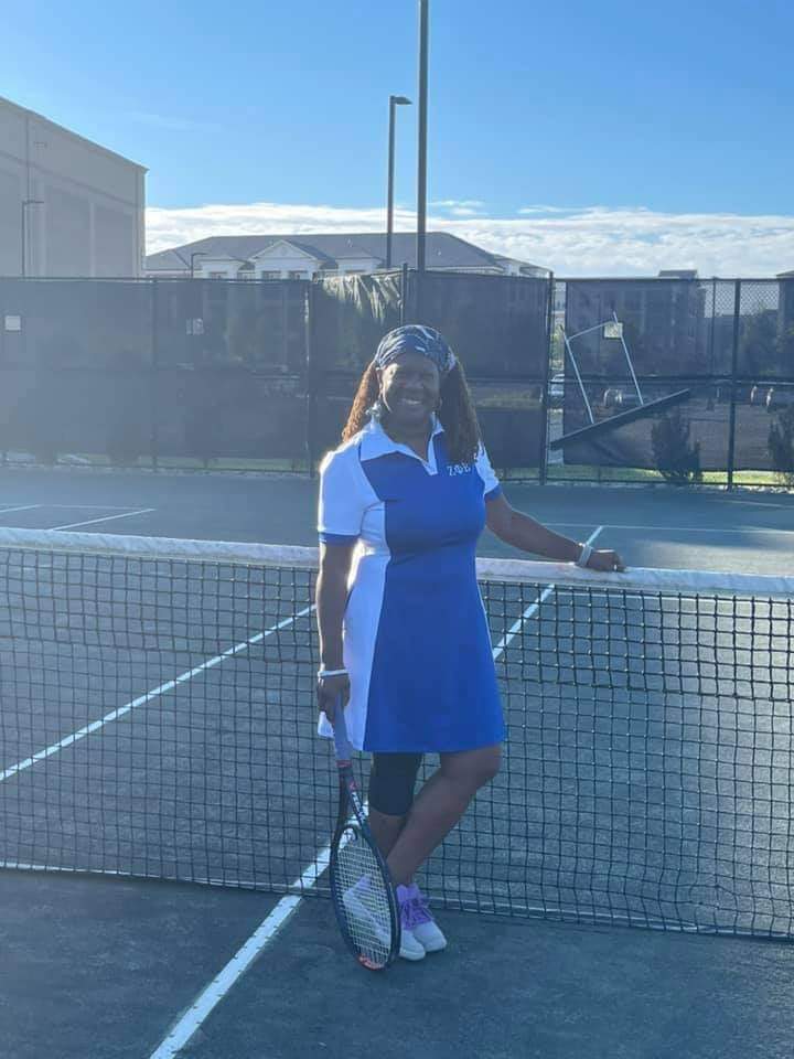 Blue Golf/Tennis Dress with matching shorts