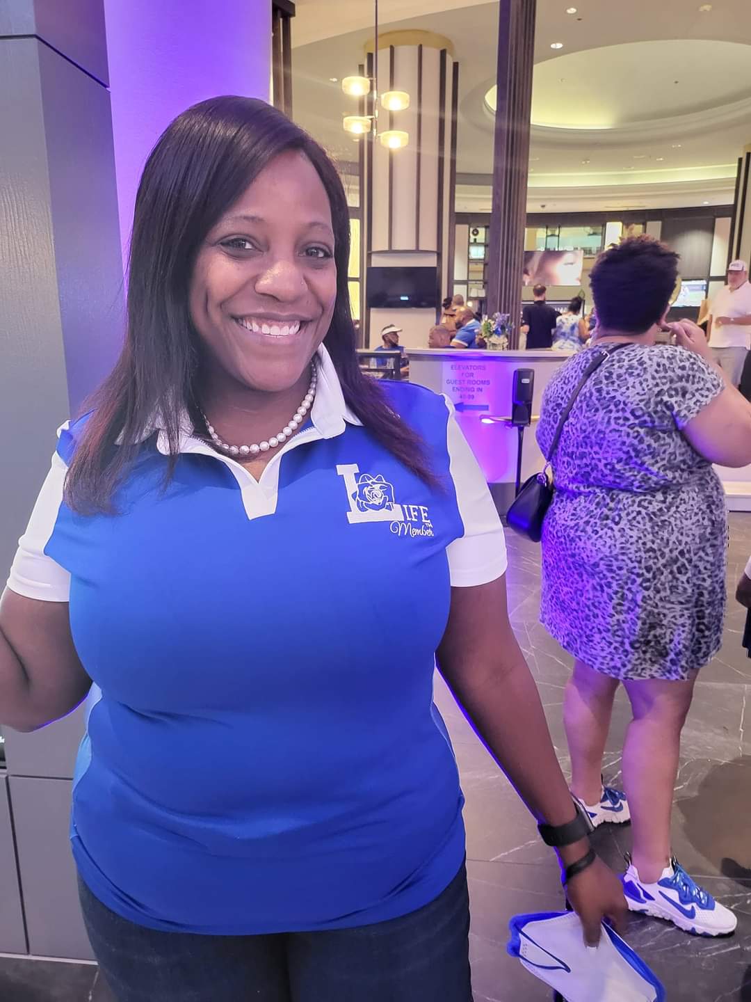 Life Member Ombre Two Tone Polo