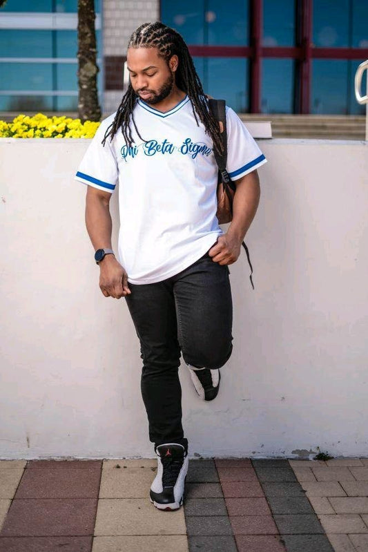 White Short Sleeve Sigma Jersey