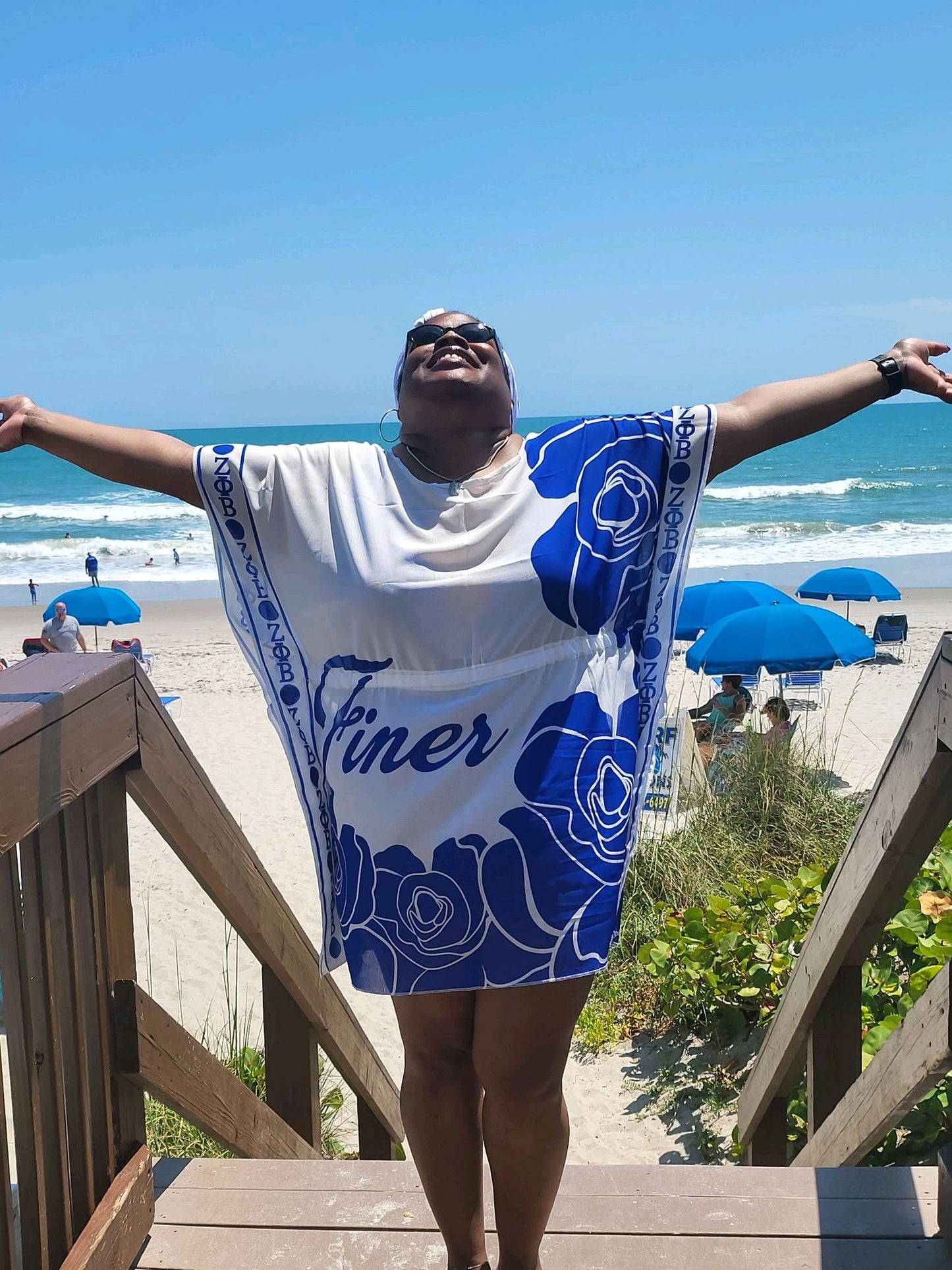 Finer Beach Cover-up (White)