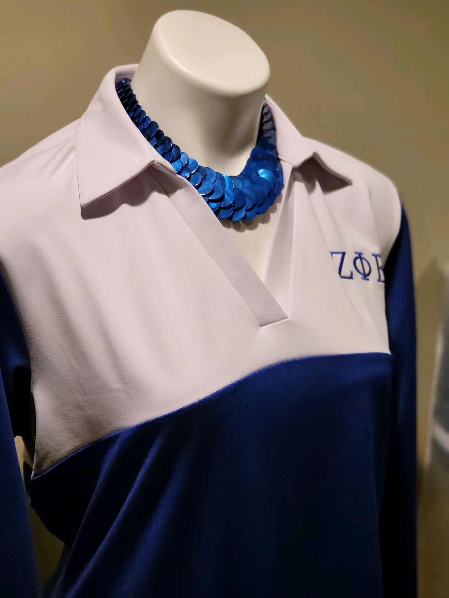 Two Tone Polo Shirt