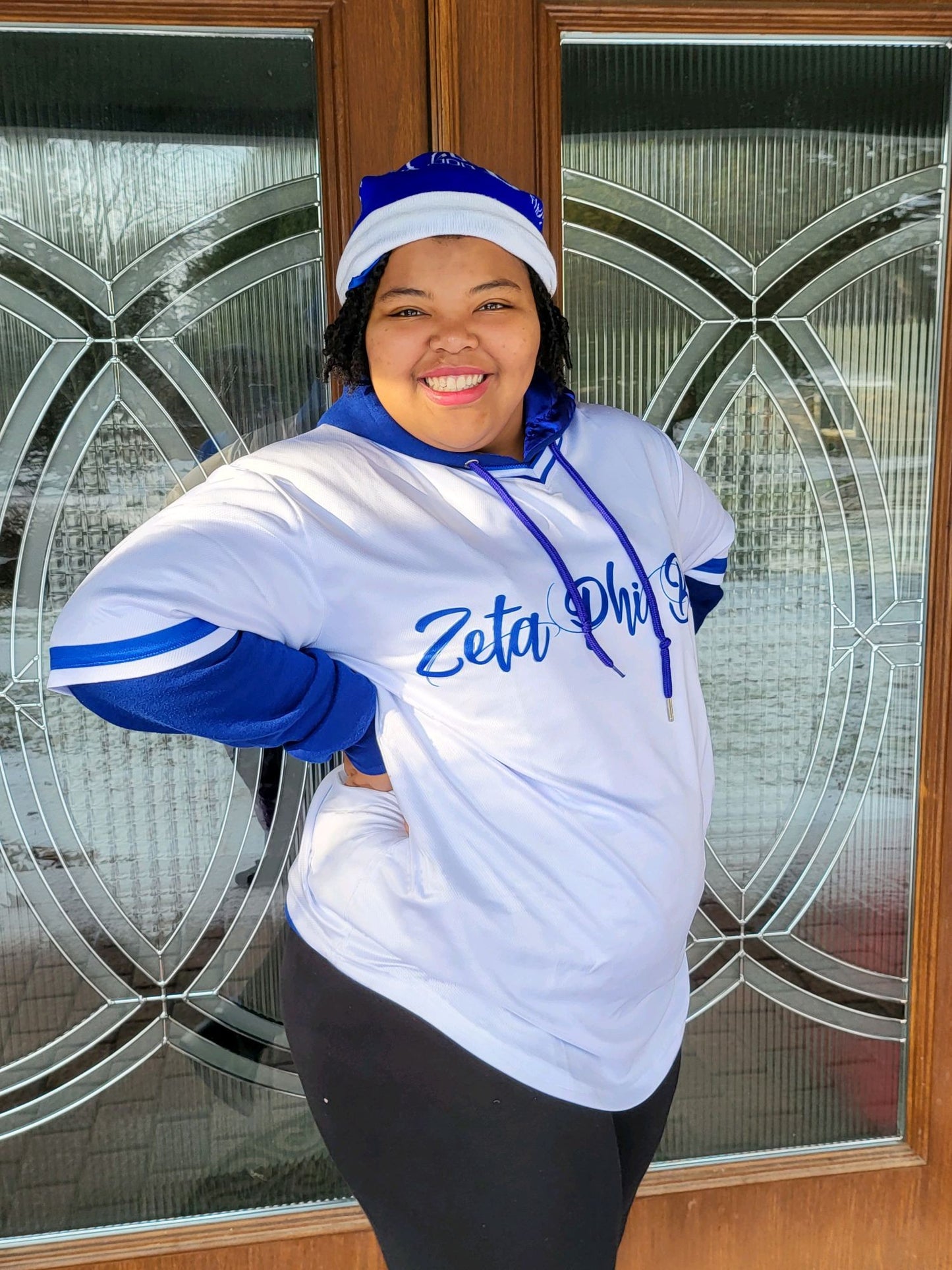 White Short Sleeve Zeta Jersey