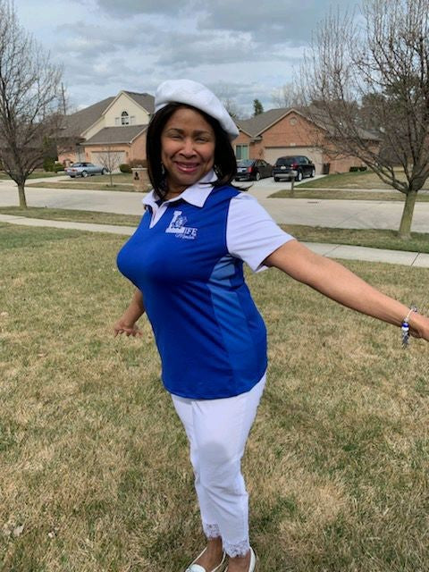 Life Member Ombre Two Tone Polo