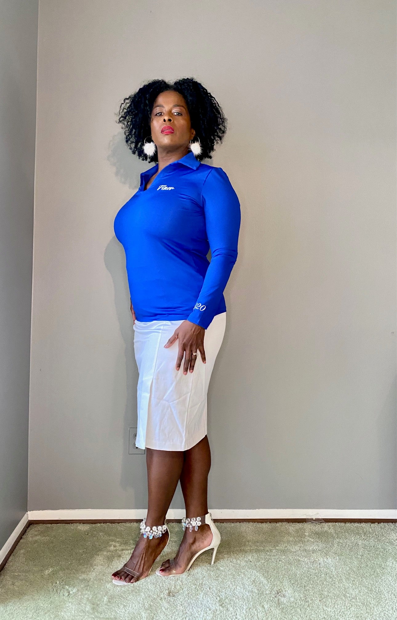 Finer Long Sleeve Polo Shirt