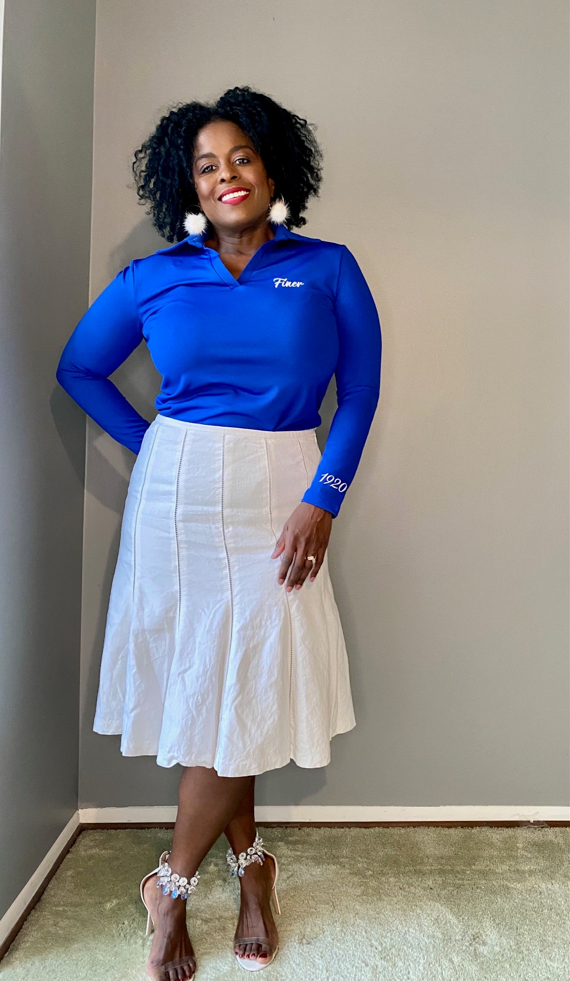 Finer Long Sleeve Polo Shirt