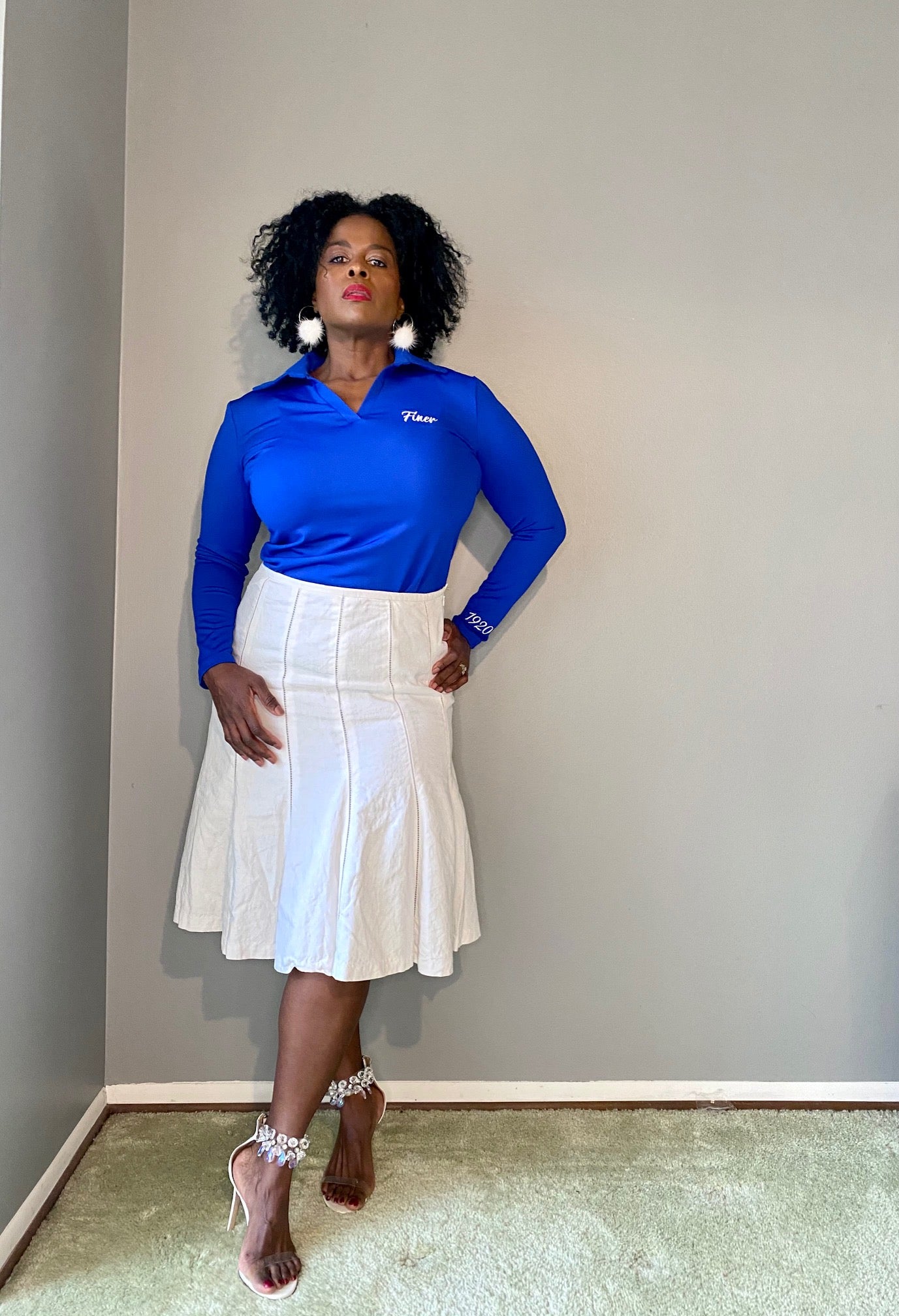 Finer Long Sleeve Polo Shirt