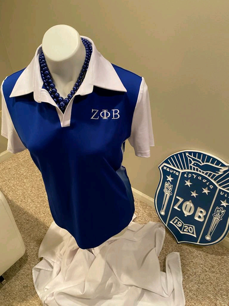 Ombre Two Tone Polo Shirt