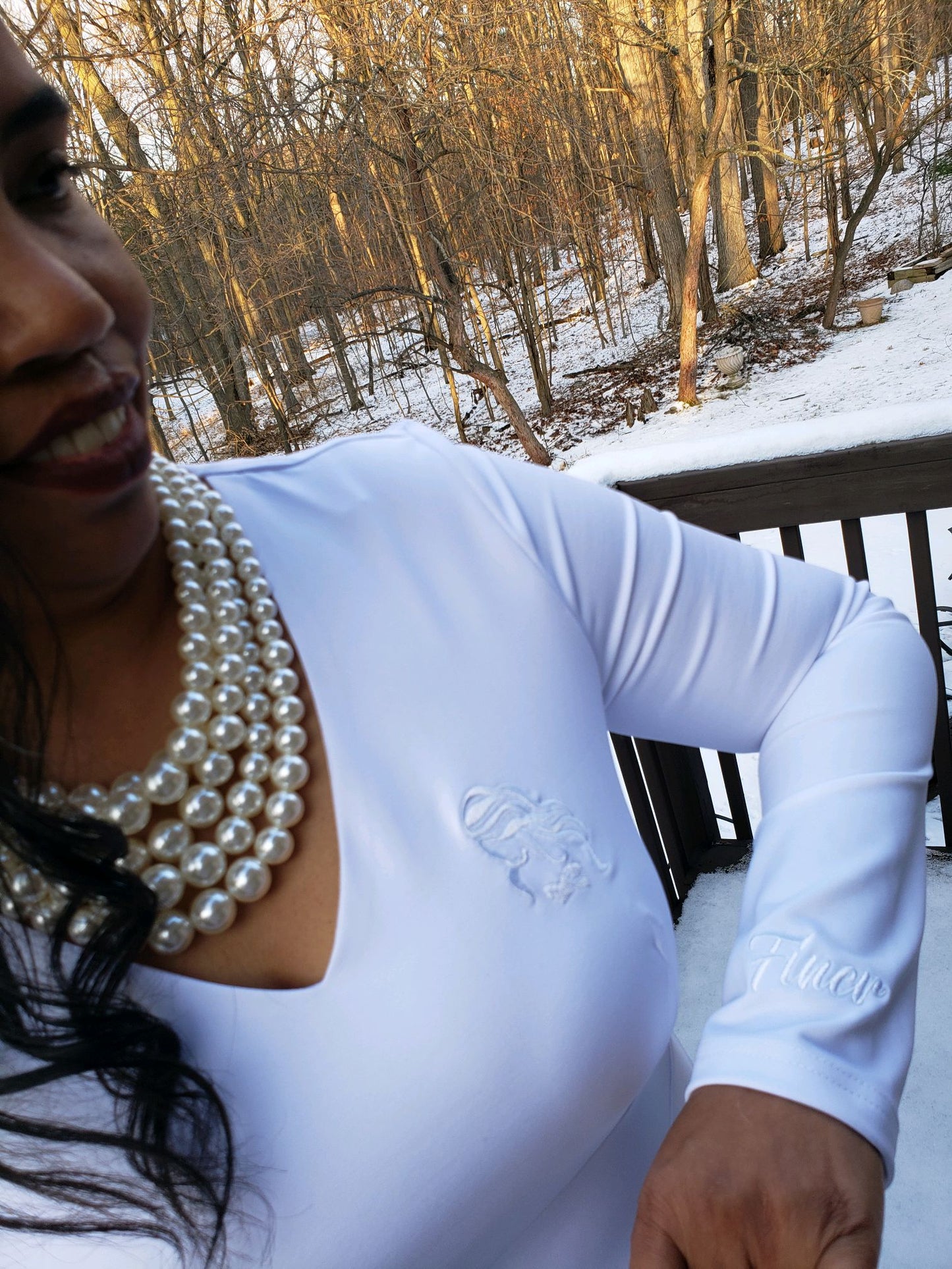 Finer White Handkerchief Hem Dress