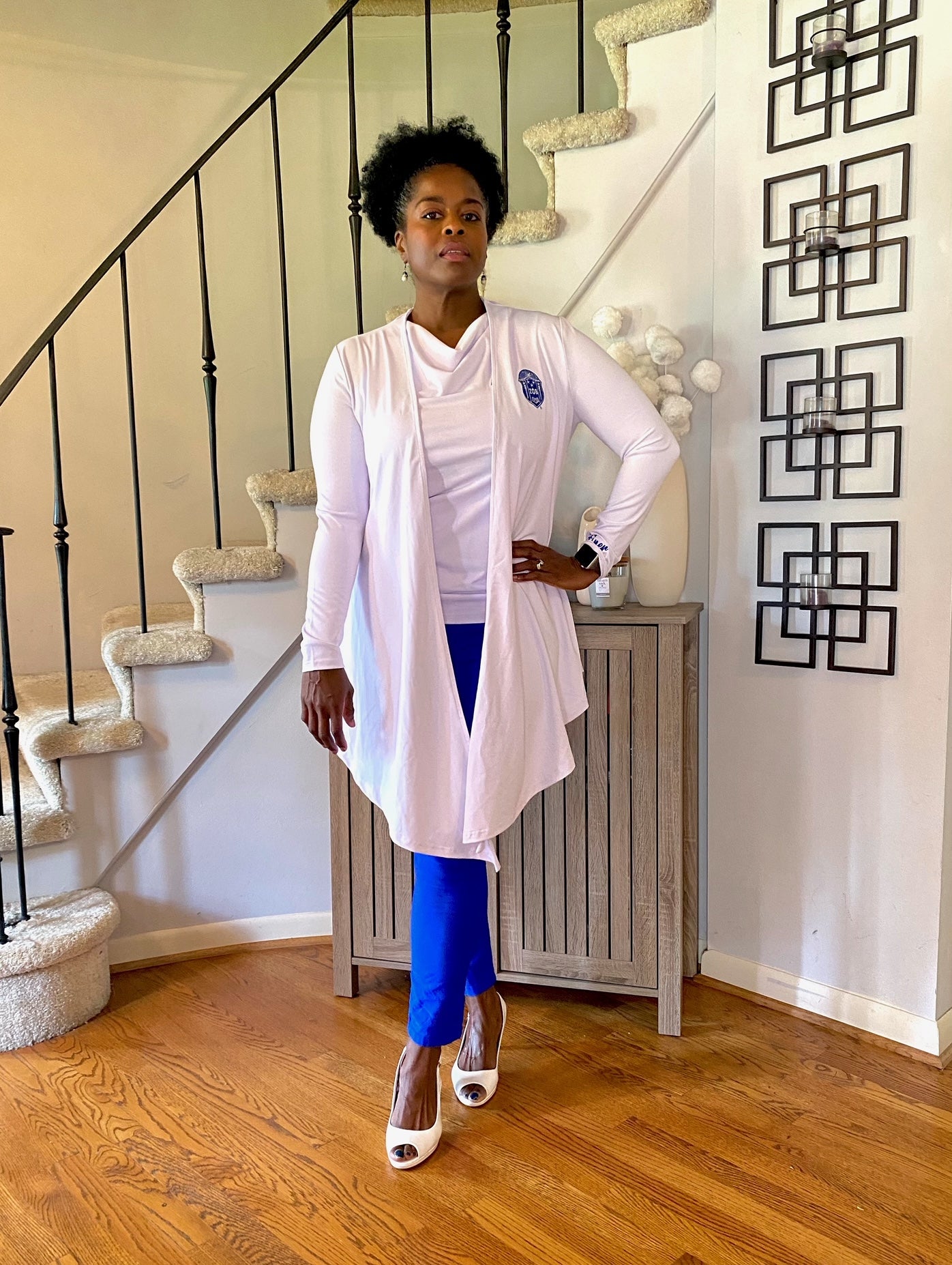 Finer "Shield" Business Twin Set (WHITE)