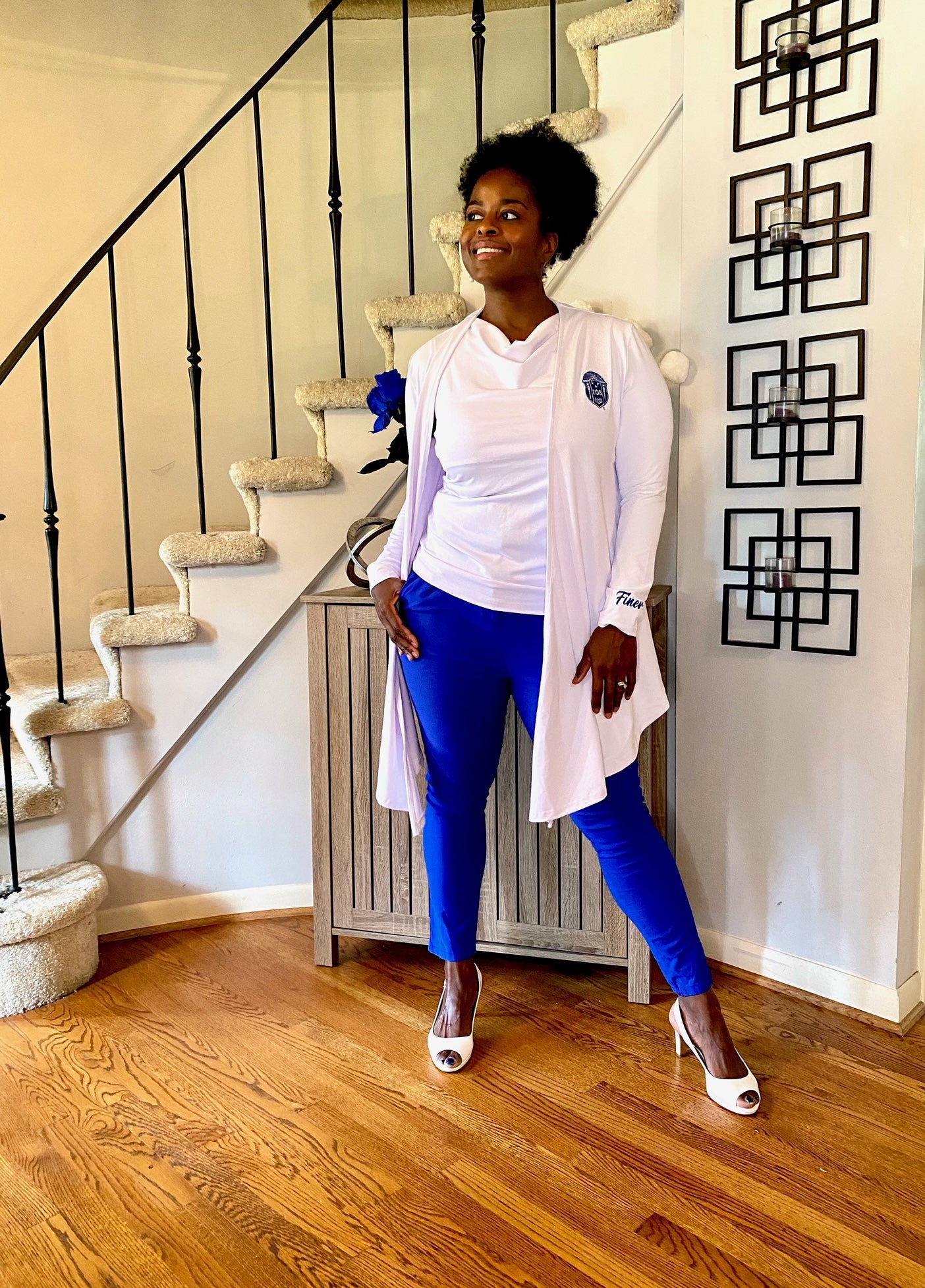 Finer "Shield" Business Twin Set (WHITE)