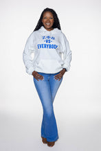 Load image into Gallery viewer, ZETA PHI BETA vs Everybody Hoodie (White)
