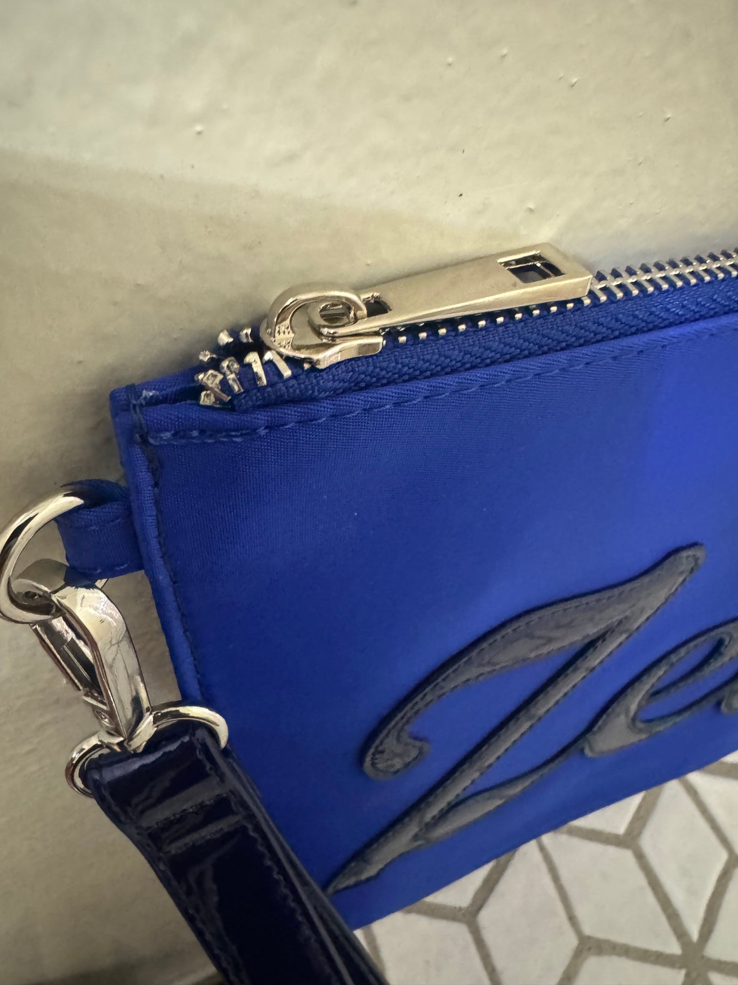 Zeta Nylon Carryall Clutch