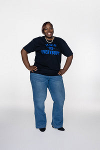 ZETA PHI BETA vs Everybody T-Shirt (Black)