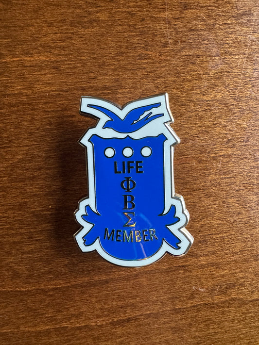 Phi Beta Sigma Life Member Lapel Pin