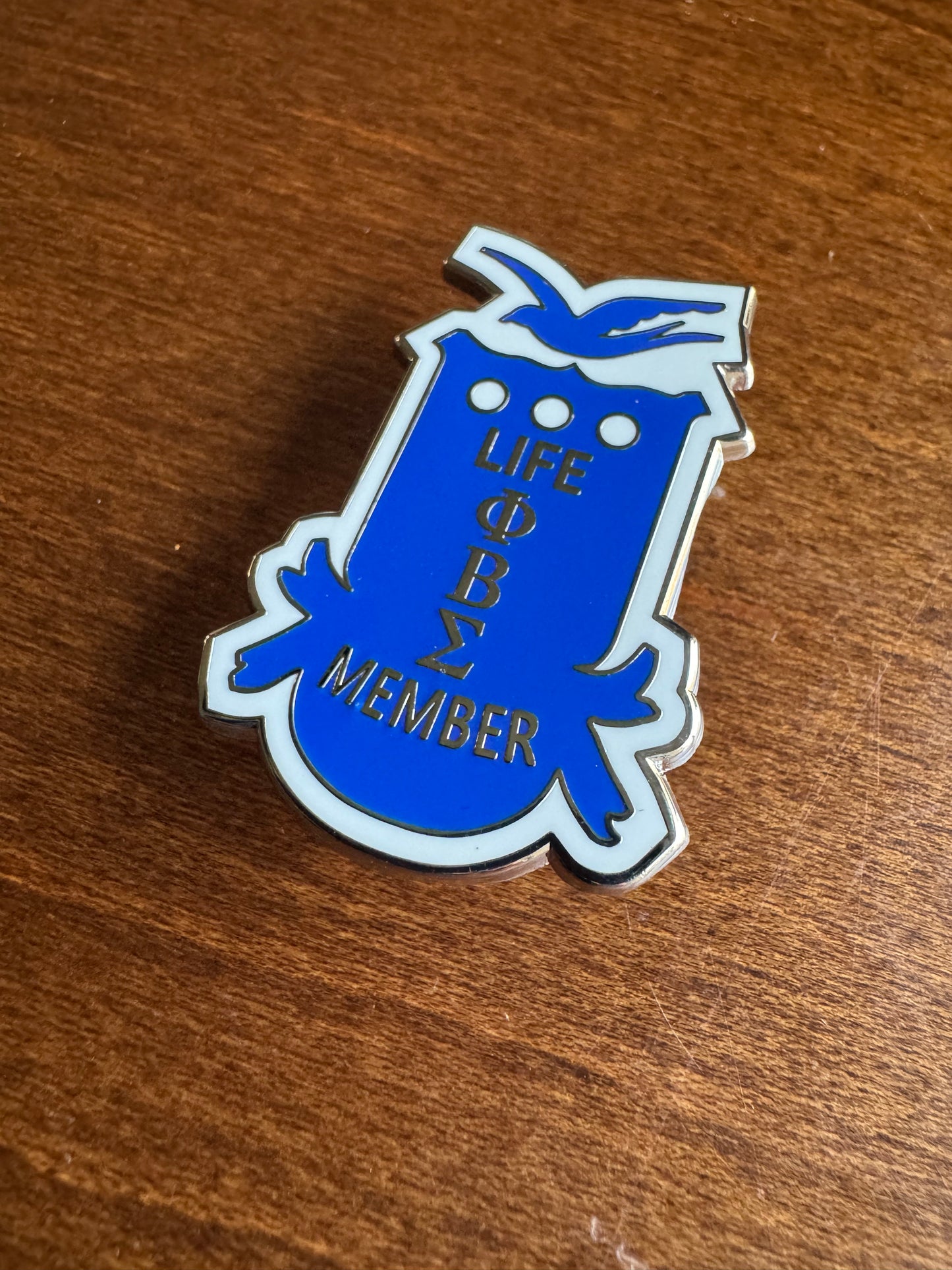 Phi Beta Sigma Life Member Lapel Pin
