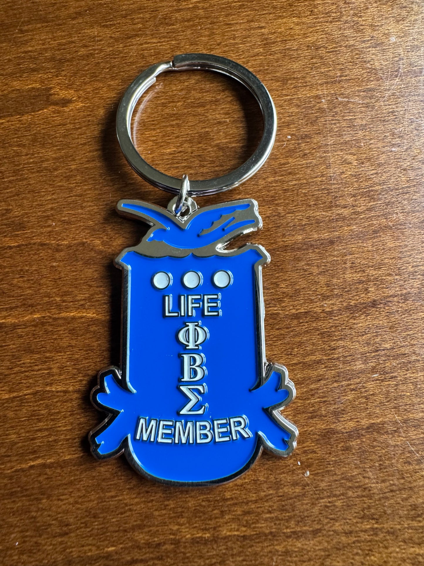 Phi Beta Sigma Life Member Key Chain
