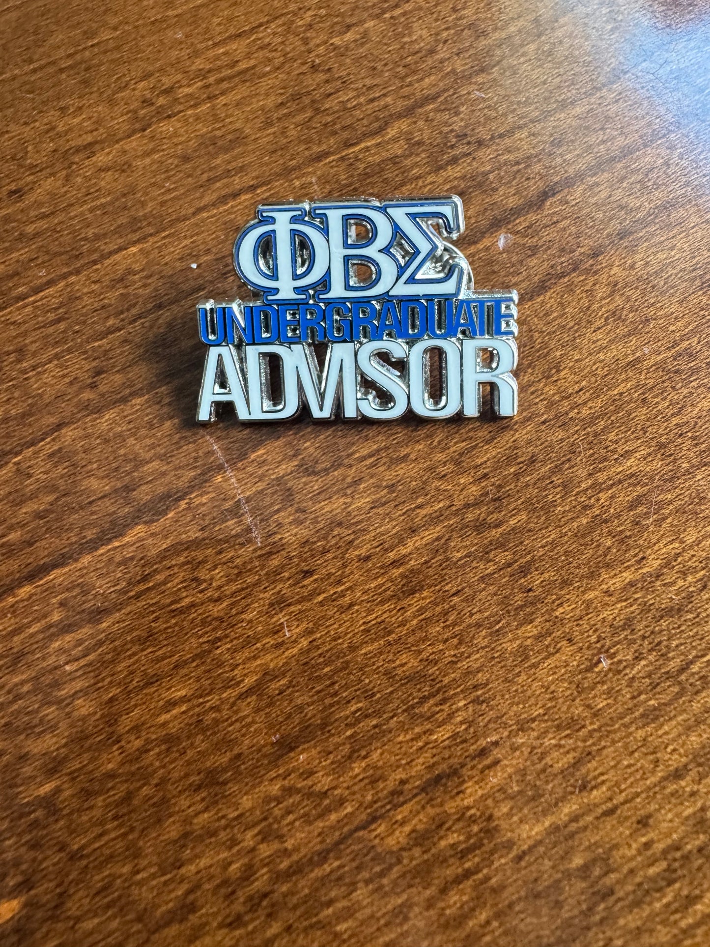 Sigma Undergraduate Advisor Lapel Pin