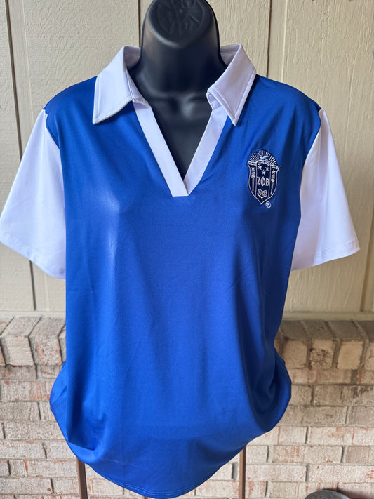 Royal Two Tone Polo Shirt