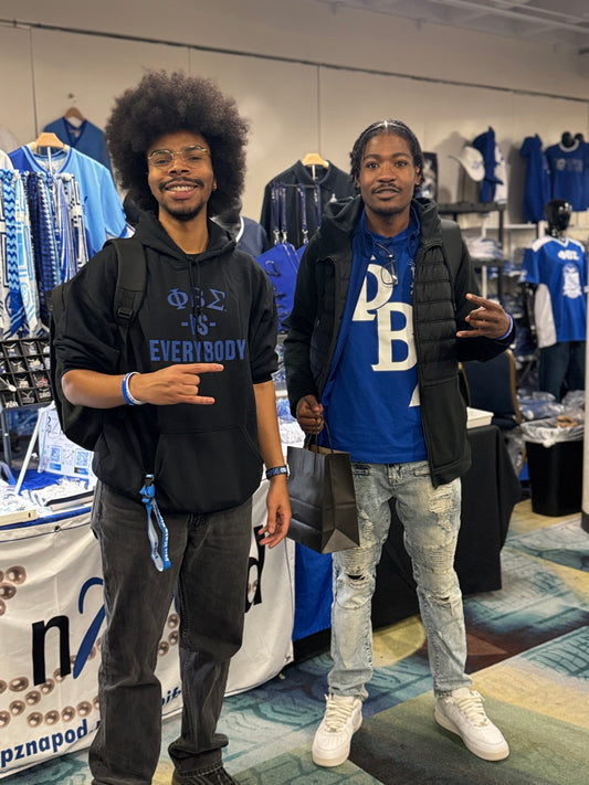 PHI BETA SIGMA vs Everybody Hoodie (Black)