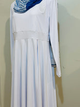 Load image into Gallery viewer, Finer SHIELD White Handkerchief Hem Dress

