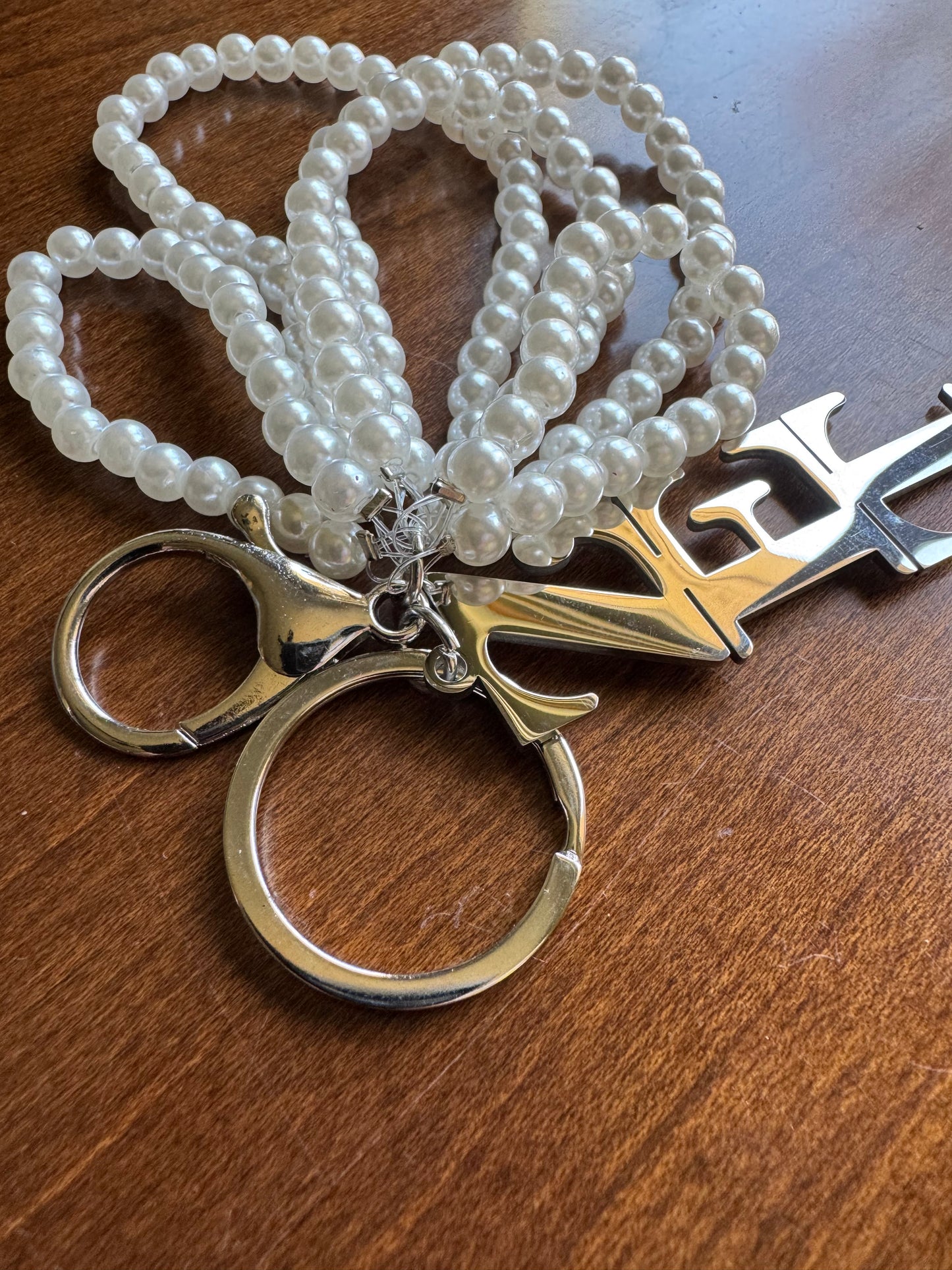 ZETA Pearl Purse Charm/Key chain