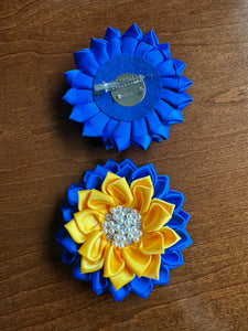 Flower Power Brooches