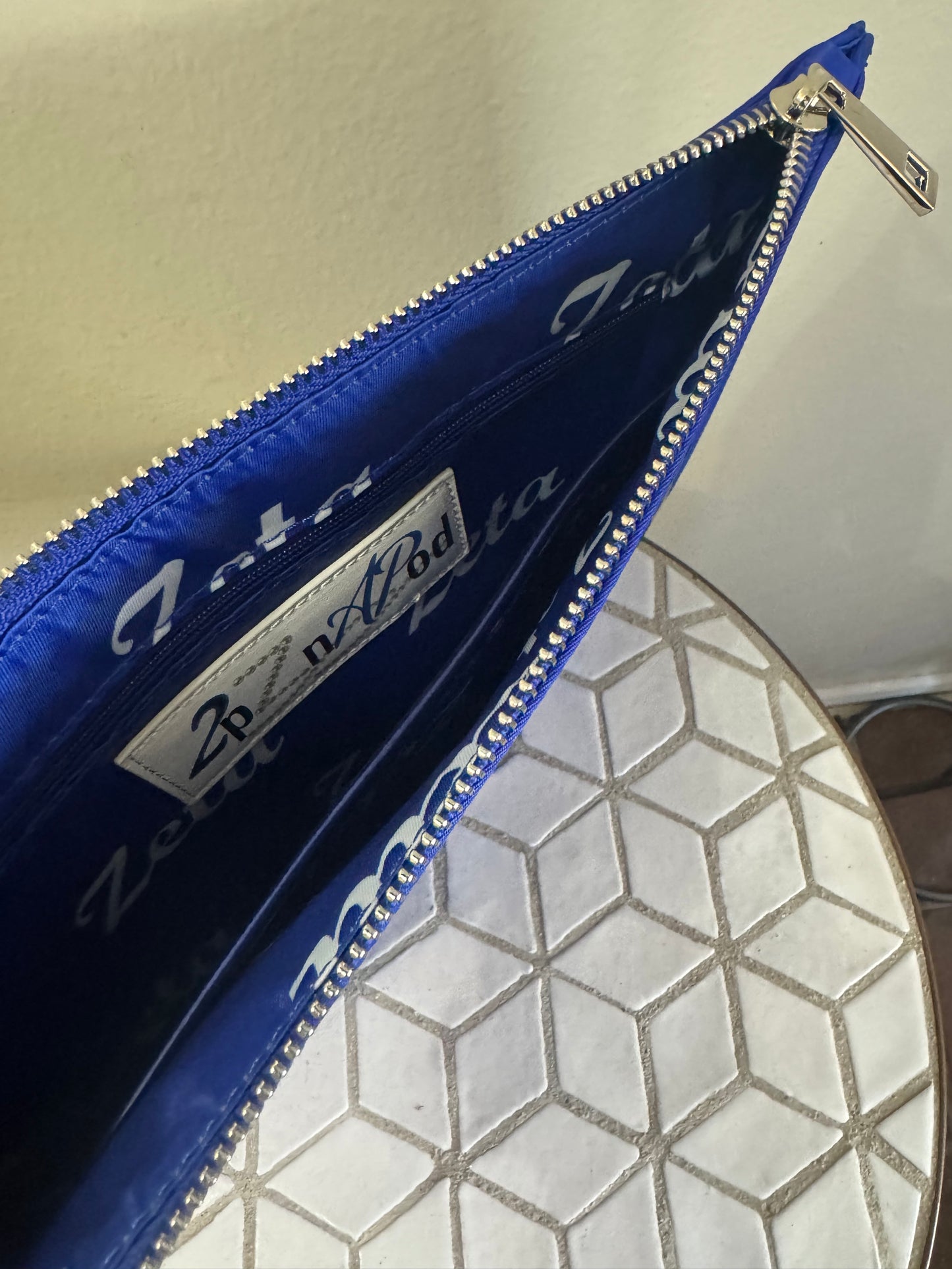 Zeta Nylon Carryall Clutch