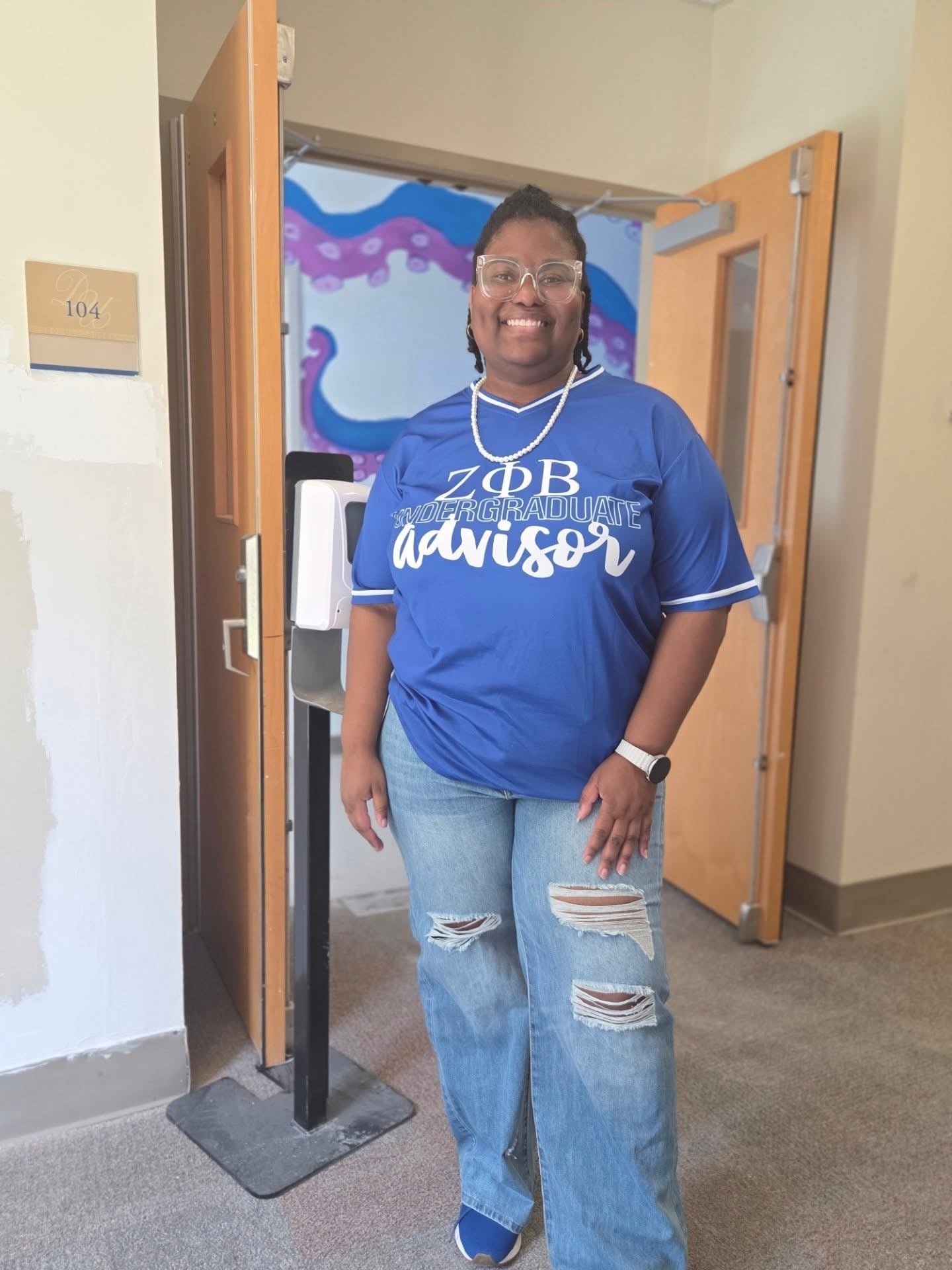Zeta UNDERGRADUATE ADVISOR Jersey