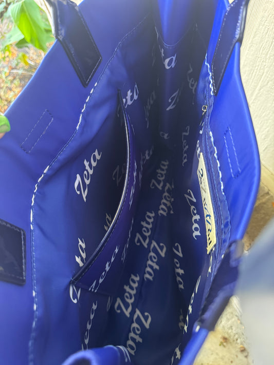 Zeta Nylon Tote Bag