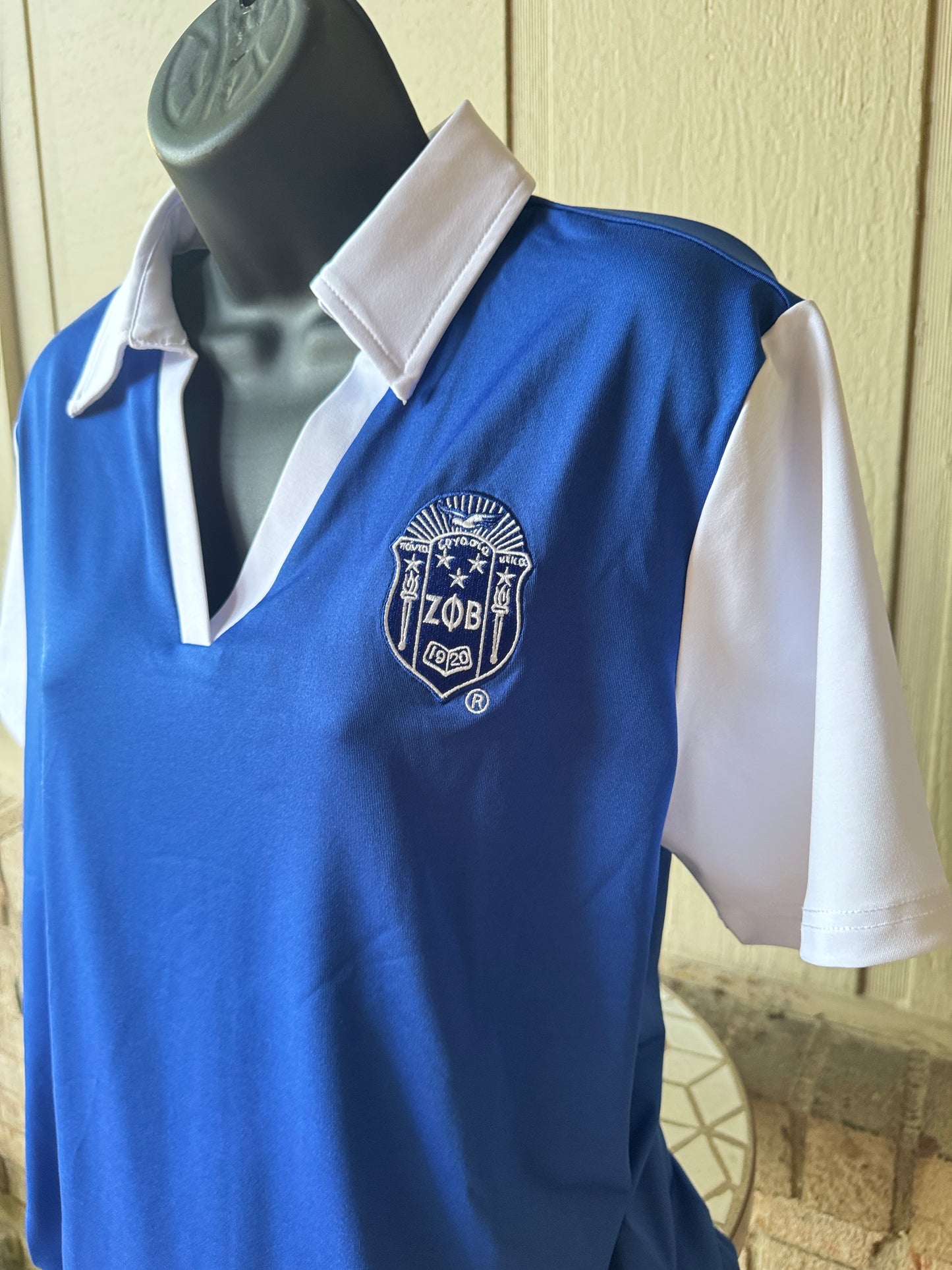 Royal Two Tone Polo Shirt
