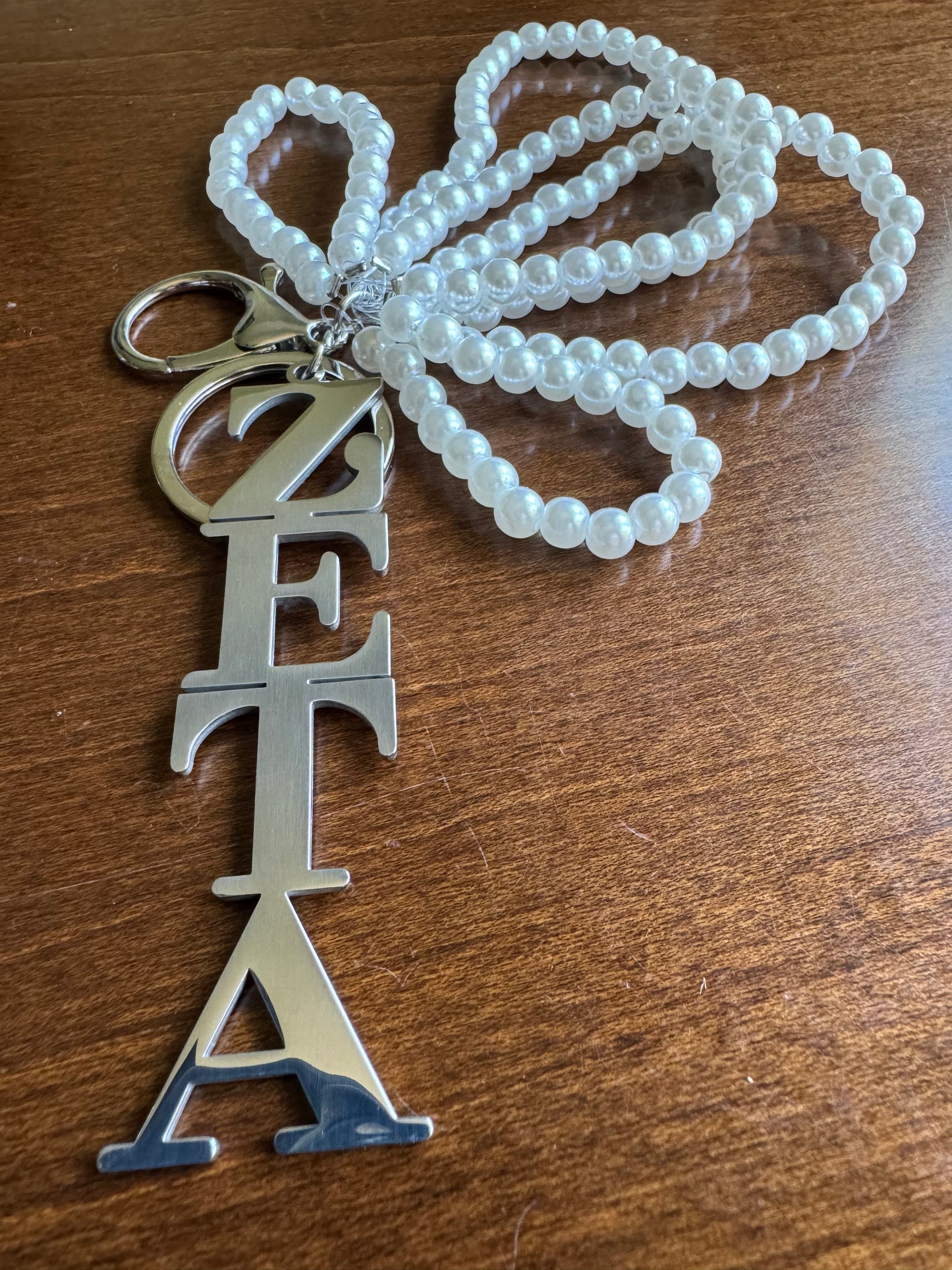 ZETA Pearl Purse Charm/Key chain